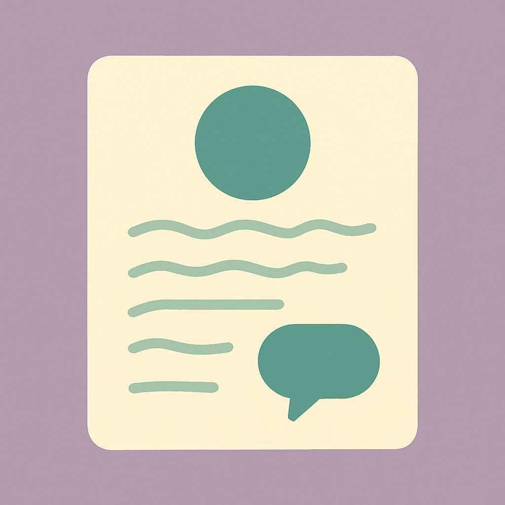 Unstructured Data Clarity Icon